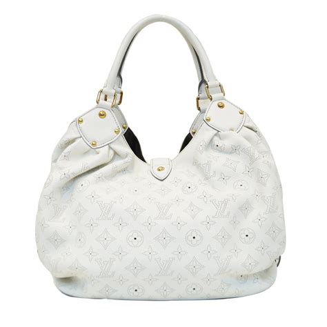 louis vuitton white leather purse|louis vuitton leather satchel.